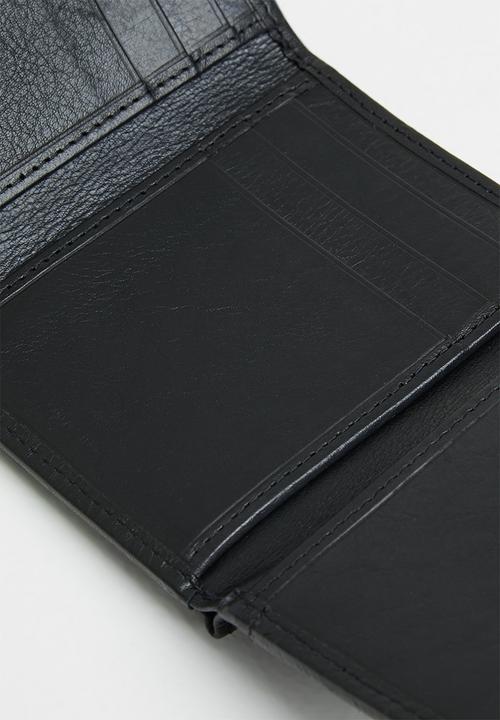 POLO - Trifold wallet - black