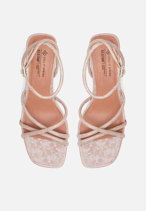 Call It Spring - Zina heel - metallic 