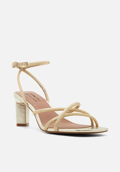 Call It Spring - Zina heel - champagne
