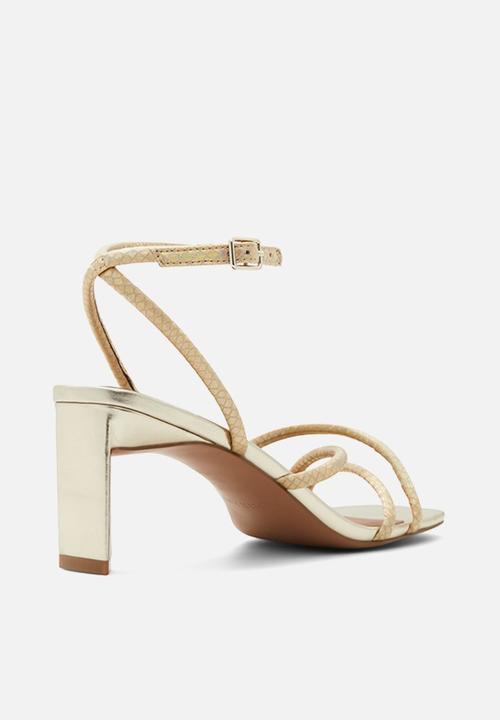 Call It Spring - Zina heel - champagne