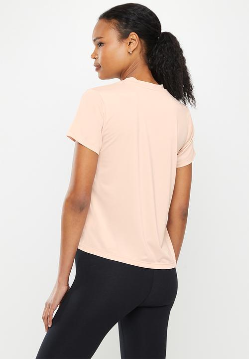 New Balance  - Relentless short sleeve - pink sand