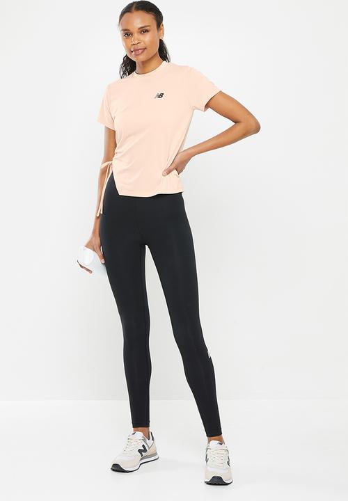 New Balance  - Relentless short sleeve - pink sand