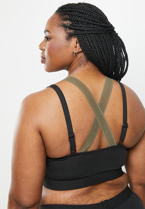 Calvin Klein - Ck curve bralette bikini top - black