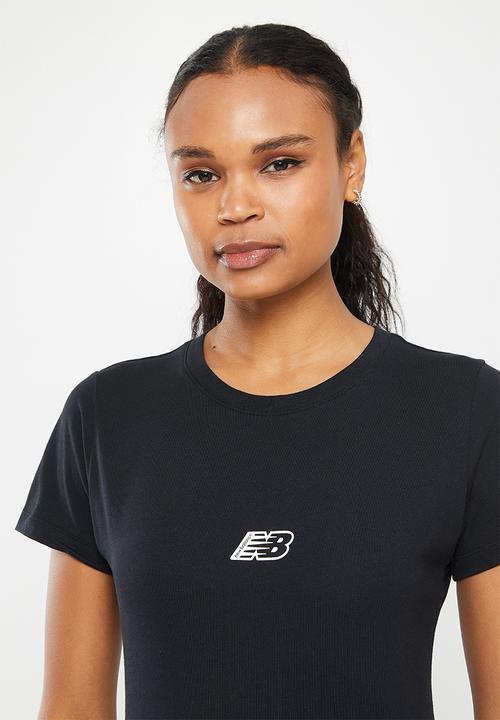 New Balance  - Nb essentials magnify tee - black