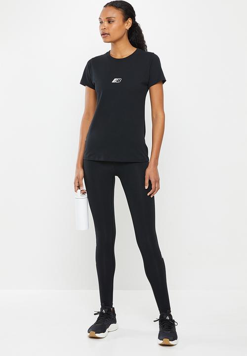 New Balance  - Nb essentials magnify tee - black