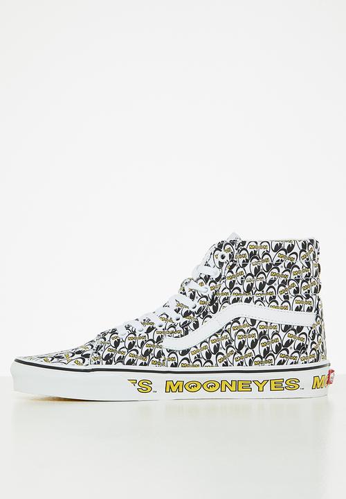 Vans - Sk8-hi - mooneyes true white/yellow