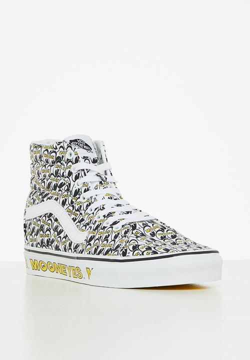 Vans - Sk8-hi - mooneyes true white/yellow