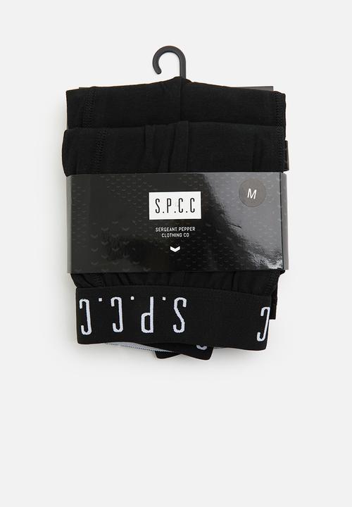 S.P.C.C - Emperador boxer (2 pack) - black