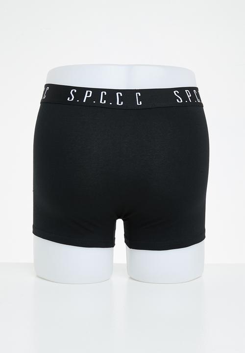 S.P.C.C - Emperador boxer (2 pack) - black