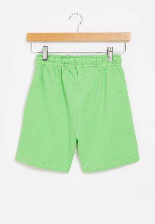 Superbalist - Printed sweat short - green