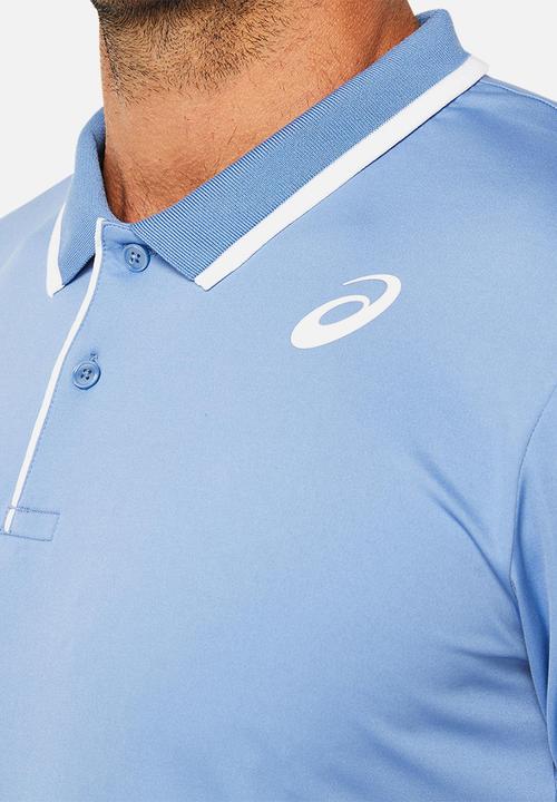 ASICS - Court m polo shirt - blue harmony