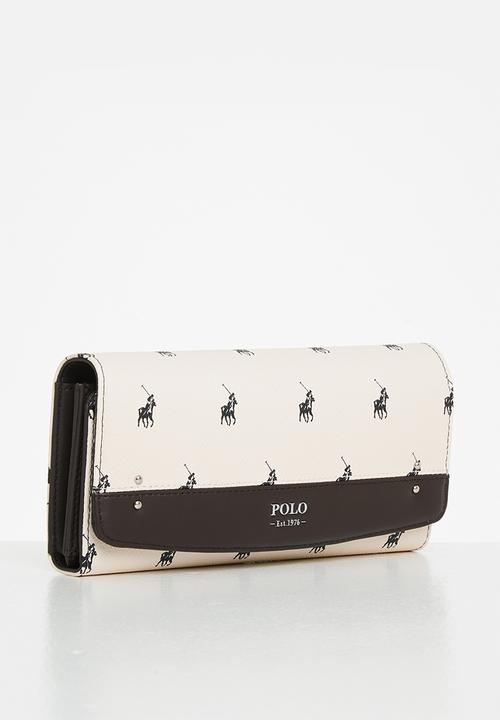 POLO - New classic trifold purse bag - cream