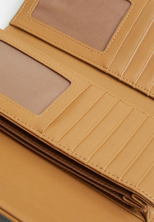 POLO - Iconic trifold purse - brown