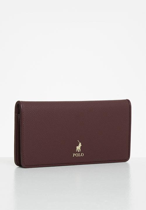 POLO - Lyon continental purse - bloodstone