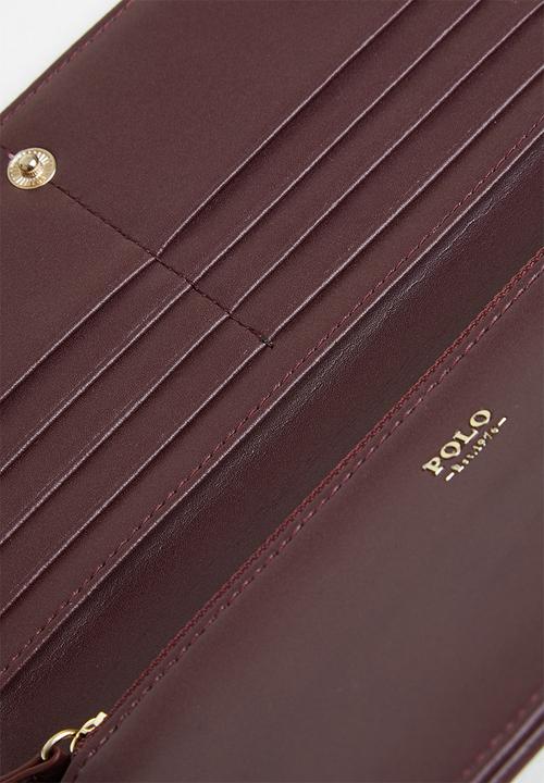 POLO - Lyon continental purse - bloodstone