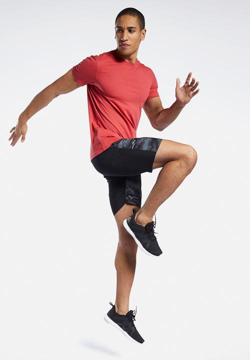 Reebok - Wor comm printed short - black