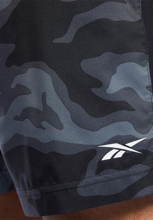 Reebok - Wor comm printed short - black