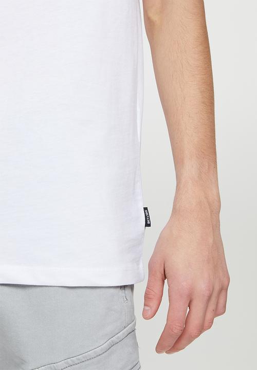 Only & Sons - Onspepsi logo reg short sleeve tee - white