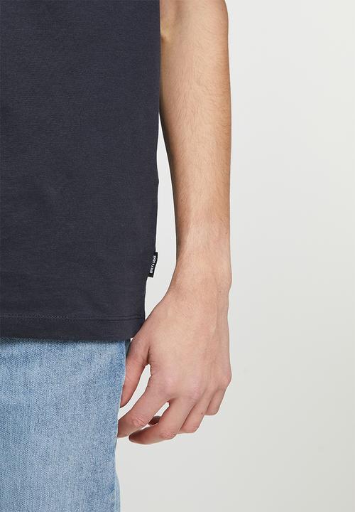 Only & Sons - Onsvice reg short sleeve tee - dark navy