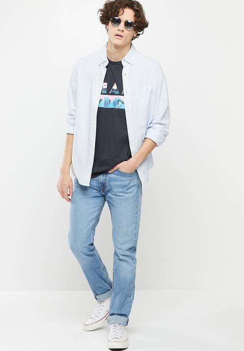 Only & Sons - Onsvice reg short sleeve tee - dark navy