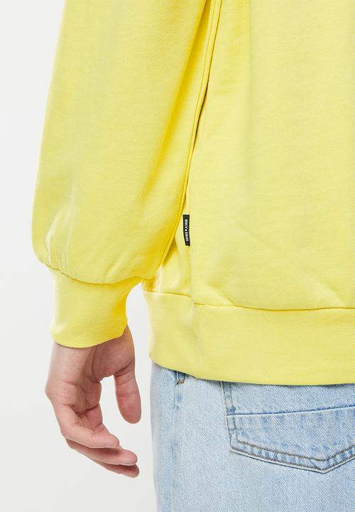 Only & Sons - Onsmtv vintage fit crew neck sweat - custard