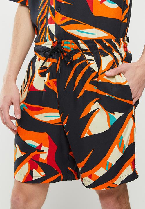 Only & Sons - Onsdrew life viscose aop shorts - multi 