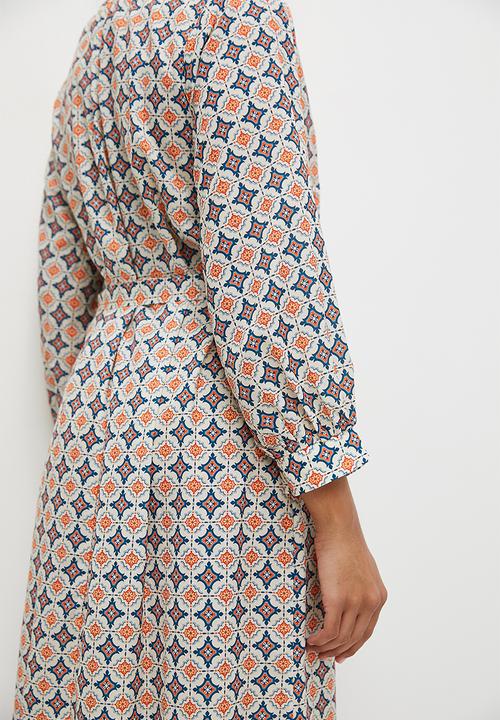 edit - Printed boho kaftan - ethnic floral