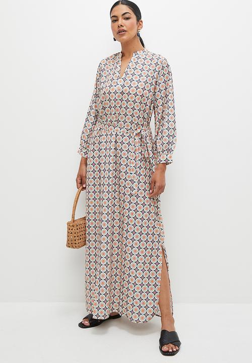 edit - Printed boho kaftan - ethnic floral