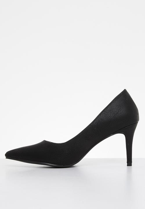 Madison® - Betsie stiletto court heel - black