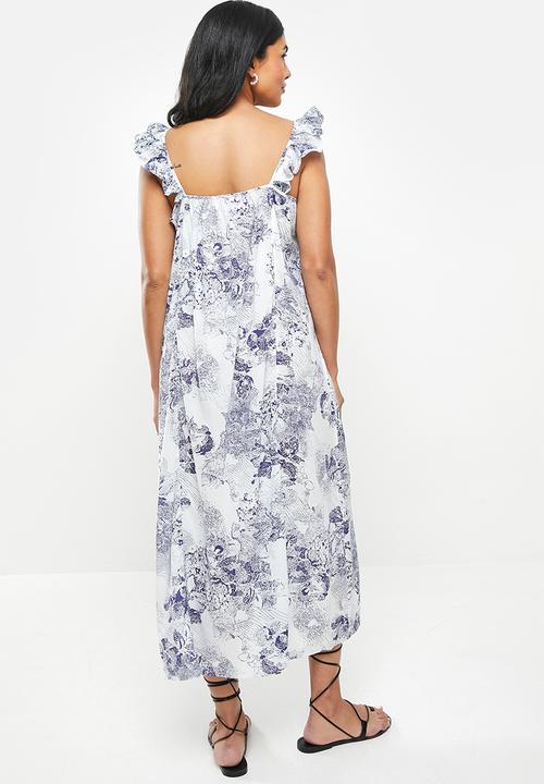 Jacqueline de Yong - Filippa life exclu sleeveless midi dress - cloud dancer