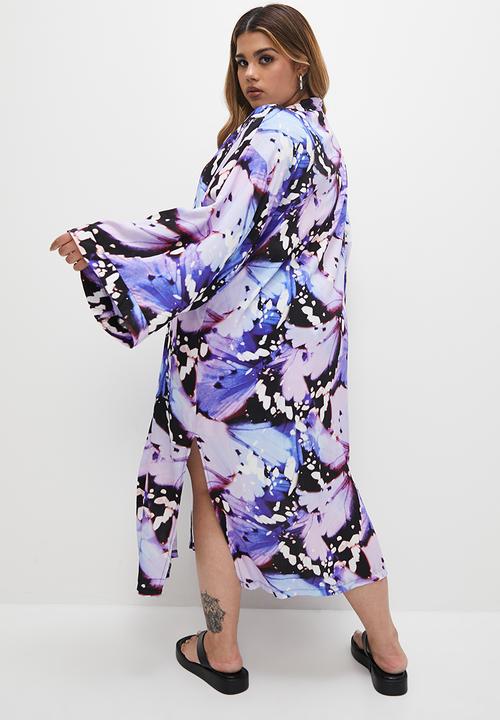Superbalist - Longer length shacket - butterfly print