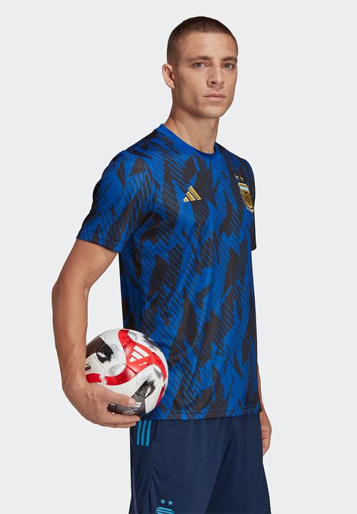 adidas Performance - Argentina Pre-Match WC Jersey  - team royal blue & black