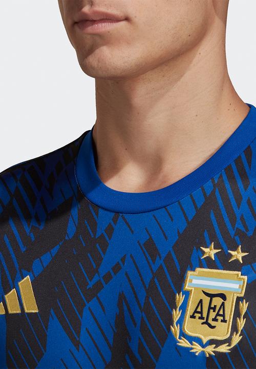 adidas Performance - Argentina Pre-Match WC Jersey  - team royal blue & black