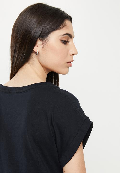 Fox - Boundary short sleeve tee - black