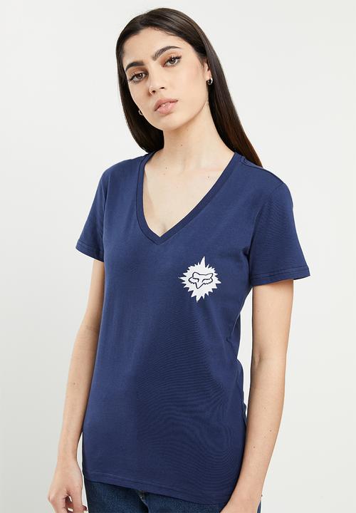 Fox - Coastal blues v-neck - navy