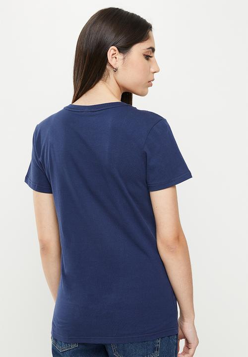 Fox - Coastal blues v-neck - navy