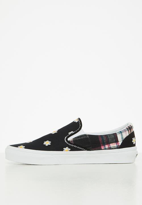 Vans - Classic slip-on - floral plaid patchwork