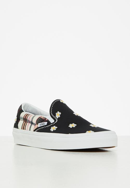 Vans - Classic slip-on - floral plaid patchwork