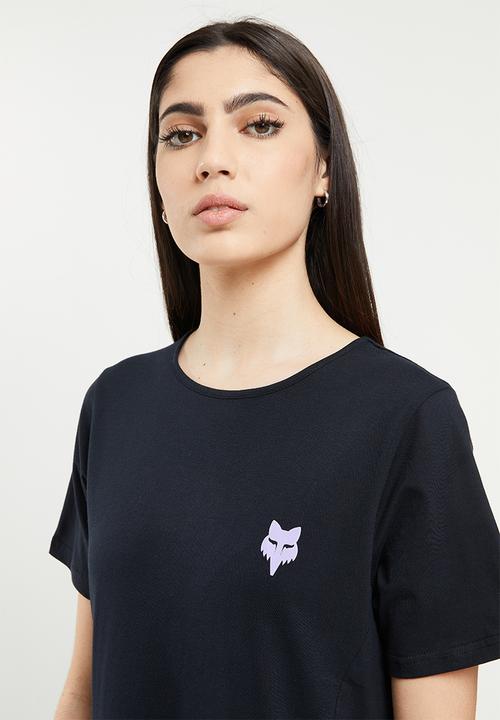 Fox - Heater tee dress - black