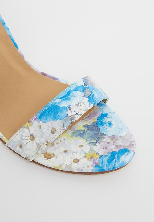 Madison® - Angelique buckle tie block heel - multi 