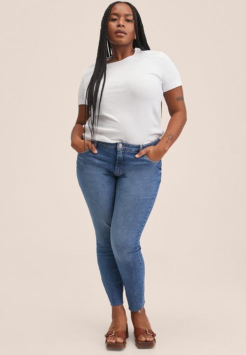 MANGO - Jeans isa -  light open blue