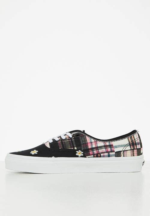 Vans - Authentic - floral plaid patchwork