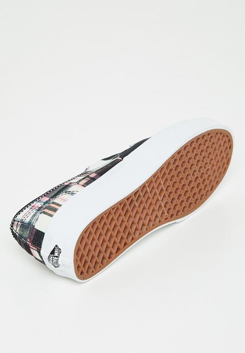 Vans - Authentic - floral plaid patchwork