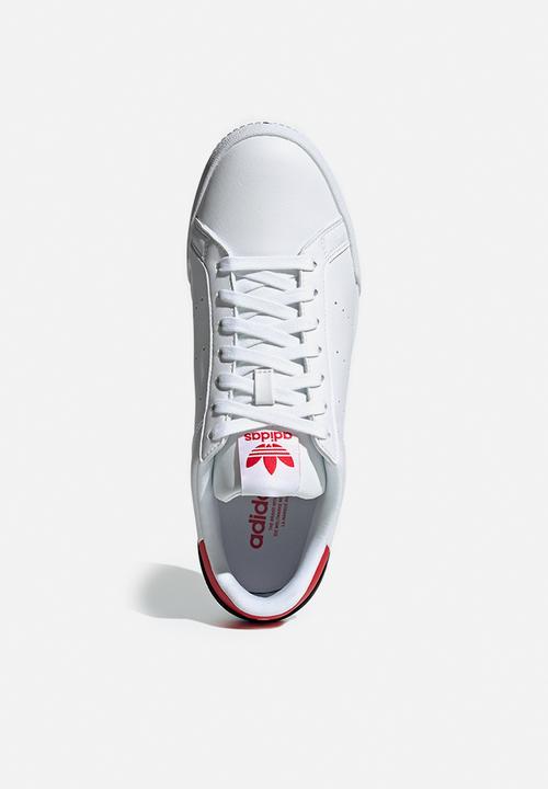adidas Originals - Court tourino - ftwr white/vivid red/grey three