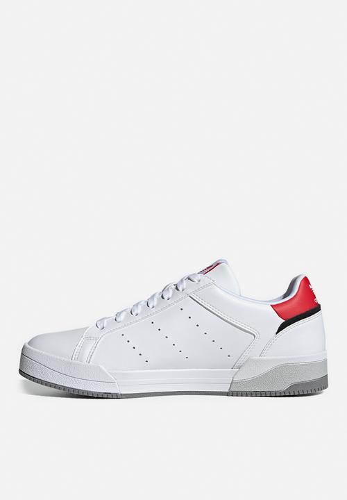 adidas Originals - Court tourino - ftwr white/vivid red/grey three