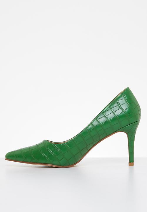 Madison® - Betsie stiletto court heel - green