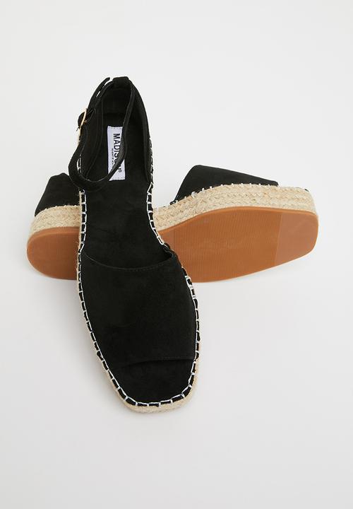 Madison® - Charlize flatform espadrille - black