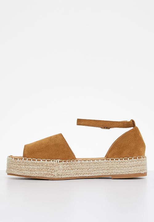 Madison® - Charlize flatform espadrille - tan