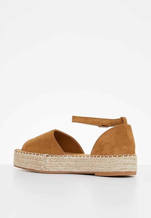 Madison® - Charlize flatform espadrille - tan