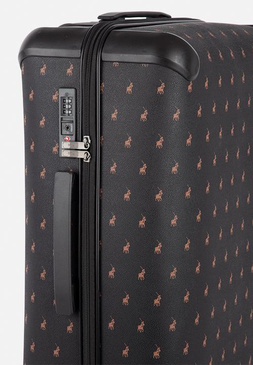 POLO - Classic double pack luggage - black